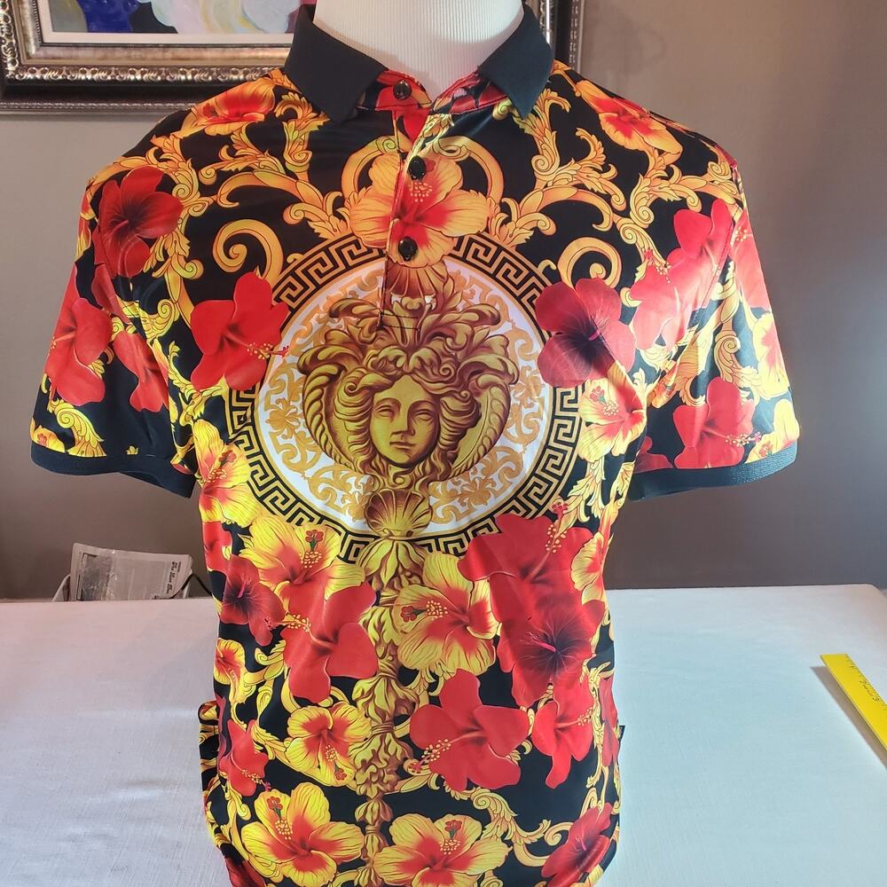 Barabas Men's Polo Shirt XL | Runs extremely small